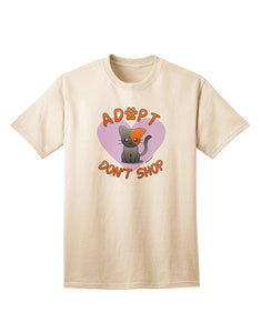 Adopt Don't Shop Cute Kitty Adult Nature T-Shirts