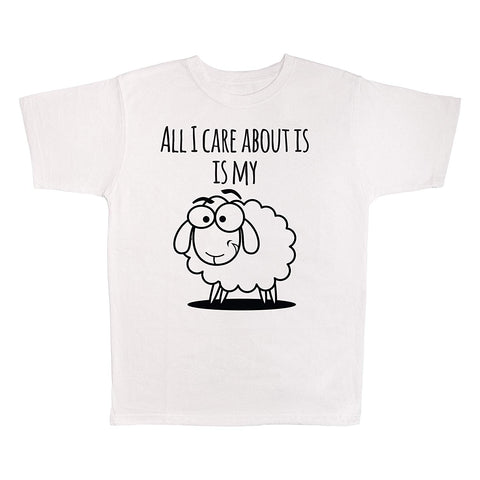 All I Care About is My Sheep White T-Shirts