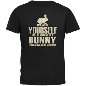 Always Be Yourself Bunny Adult Red T-Shirts