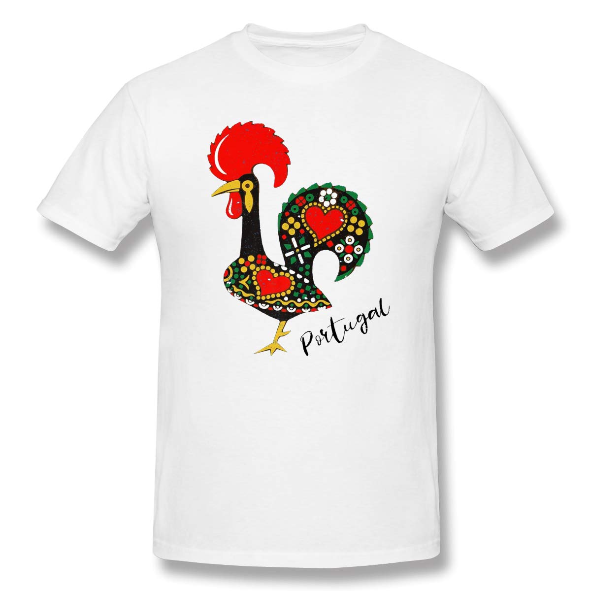 Always Be Yourself Rooster Adult White T-Shirts