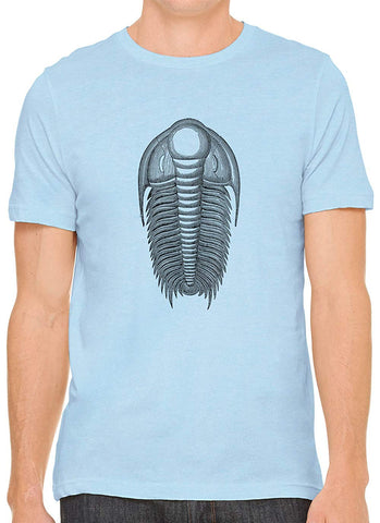 Ancient Crustacean Cotton Crewneck Unisex Blue T-Shirts