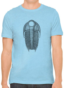 Ancient Crustacean Cotton Crewneck Unisex Blue T-Shirts