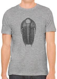 Ancient Crustacean Cotton Crewneck Unisex Gray T-Shirts