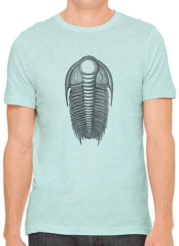 Ancient Crustacean Cotton Crewneck Unisex Green T-Shirts