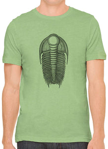 Ancient Crustacean Cotton Crewneck Unisex Green T-Shirts