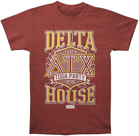 Animal House 1970's College Frat Movie Delta Faber Toga Party Adult grey T-Shirts