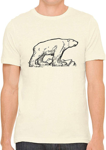 Arctic Polar Bear Cotton Crewneck Unisex Nature T-Shirts