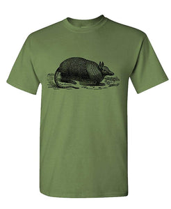 Armadillo-Mens Cotton Military T-Shirts