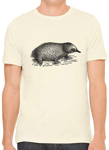 Australian Echidna Cotton Crewneck Unisex Nature T-Shirts