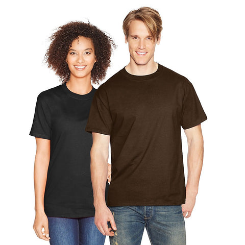 Beefy-T Adult Short-Sleeve Brown T-Shirts