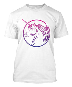 Bisexual Unicorn-Flag LGBTQ Pride Men's White T-Shirts