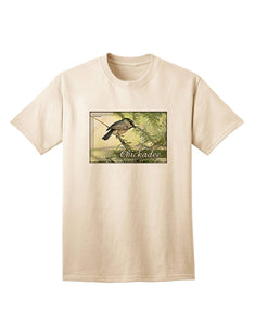 CO Chickadee with Text Adult Nature T-Shirts