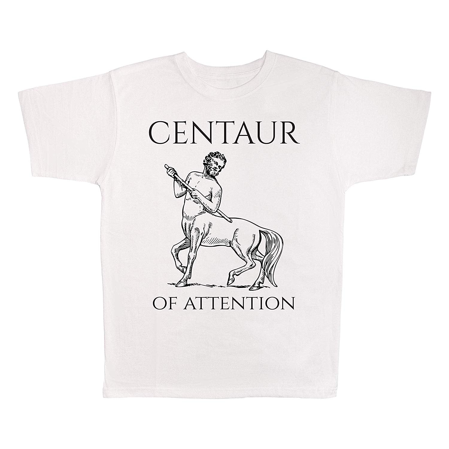 Centaur of Attention White T-Shirts