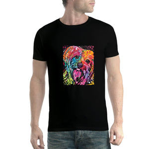 Dean Russo York Dog Animals Men New Black T-Shirts