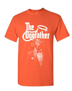 Dogfather Funny Parody Dog Lovers Pet Best Friend Orange T-Shirts