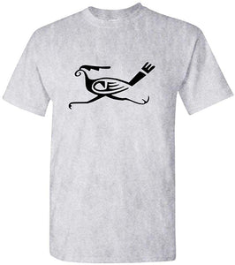 HOPI Roadrunner Mens Cotton Grey T-Shirts