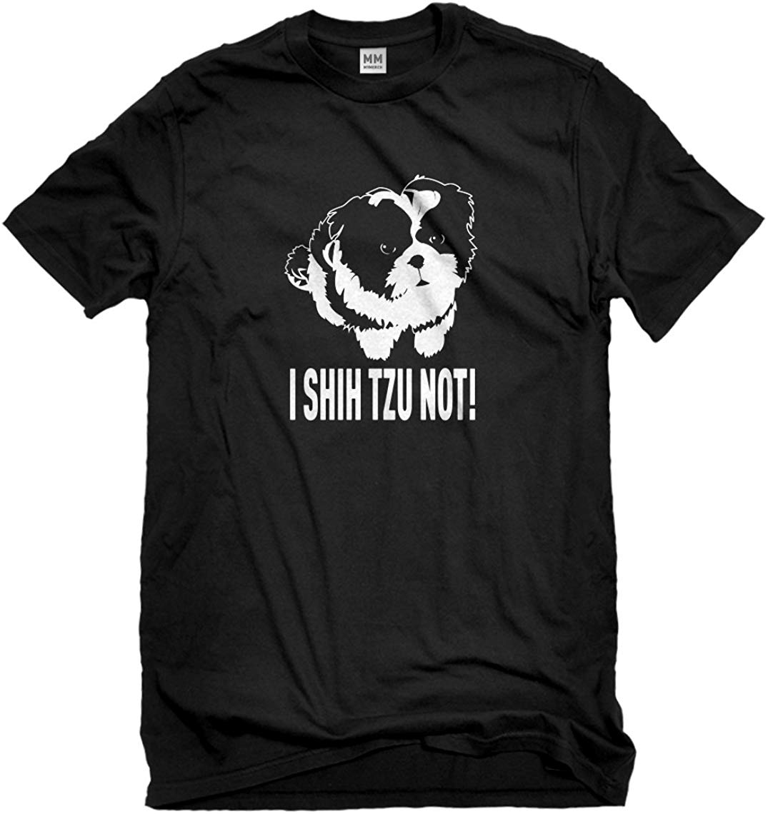 I Shih Tzu No Black T-Shirts