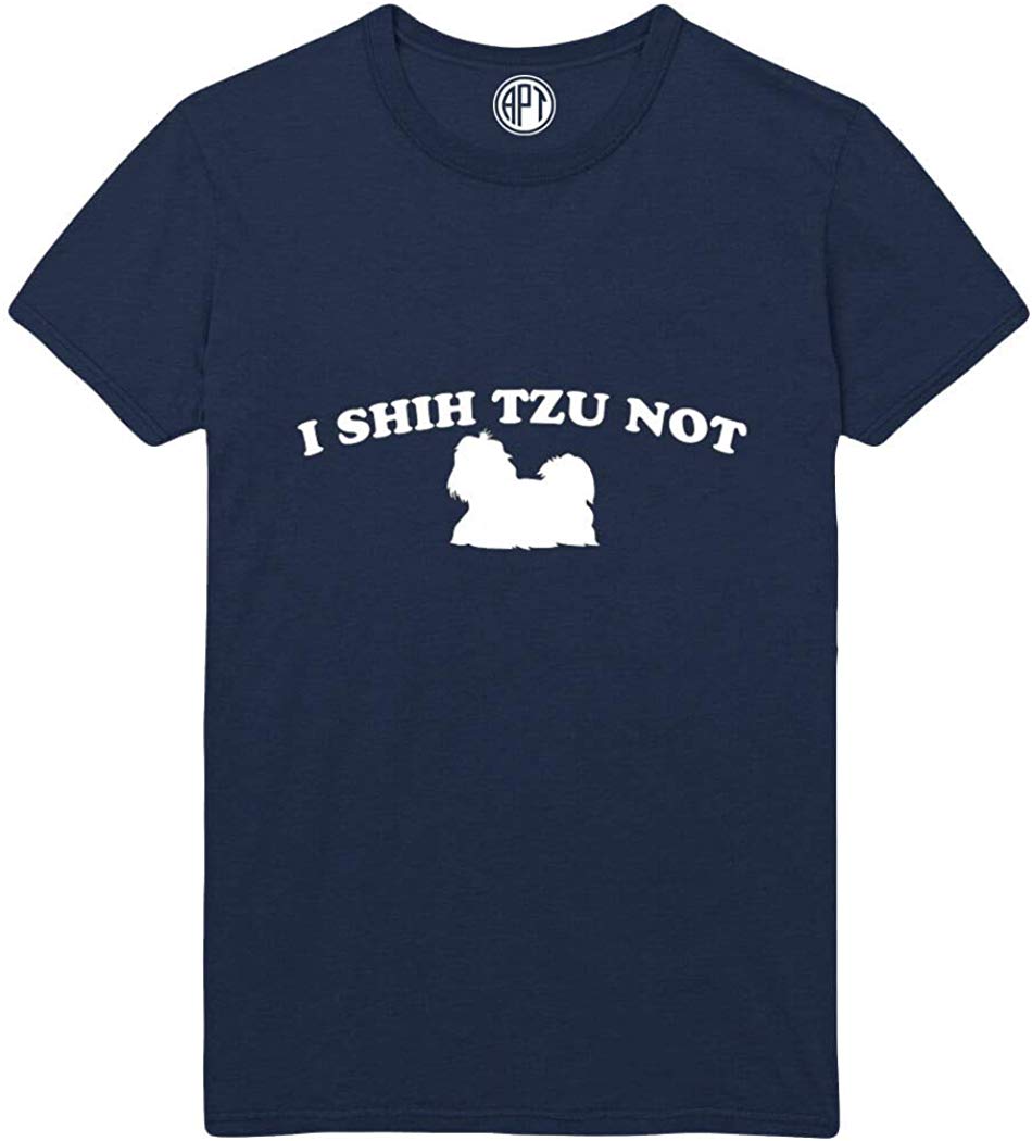 I Shih Tzu Not Printed Navy T-Shirts