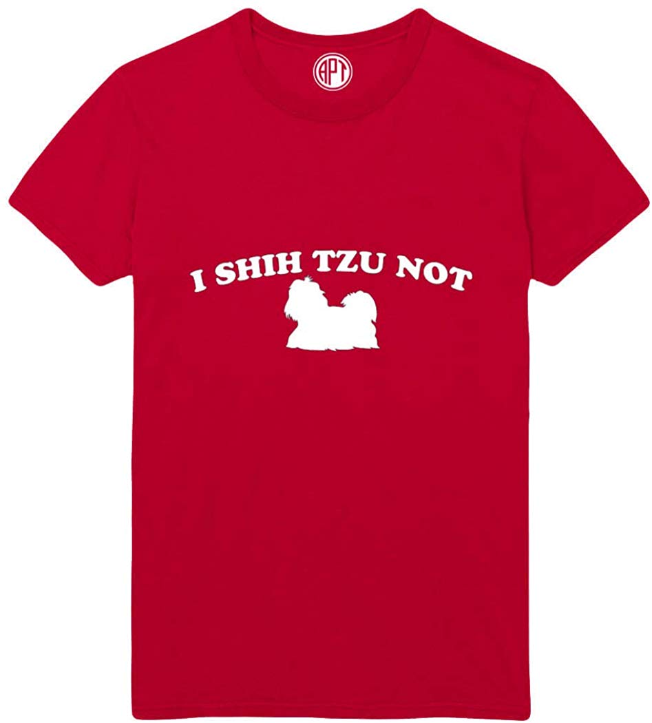 I Shih Tzu Not Printed Red T-Shirts