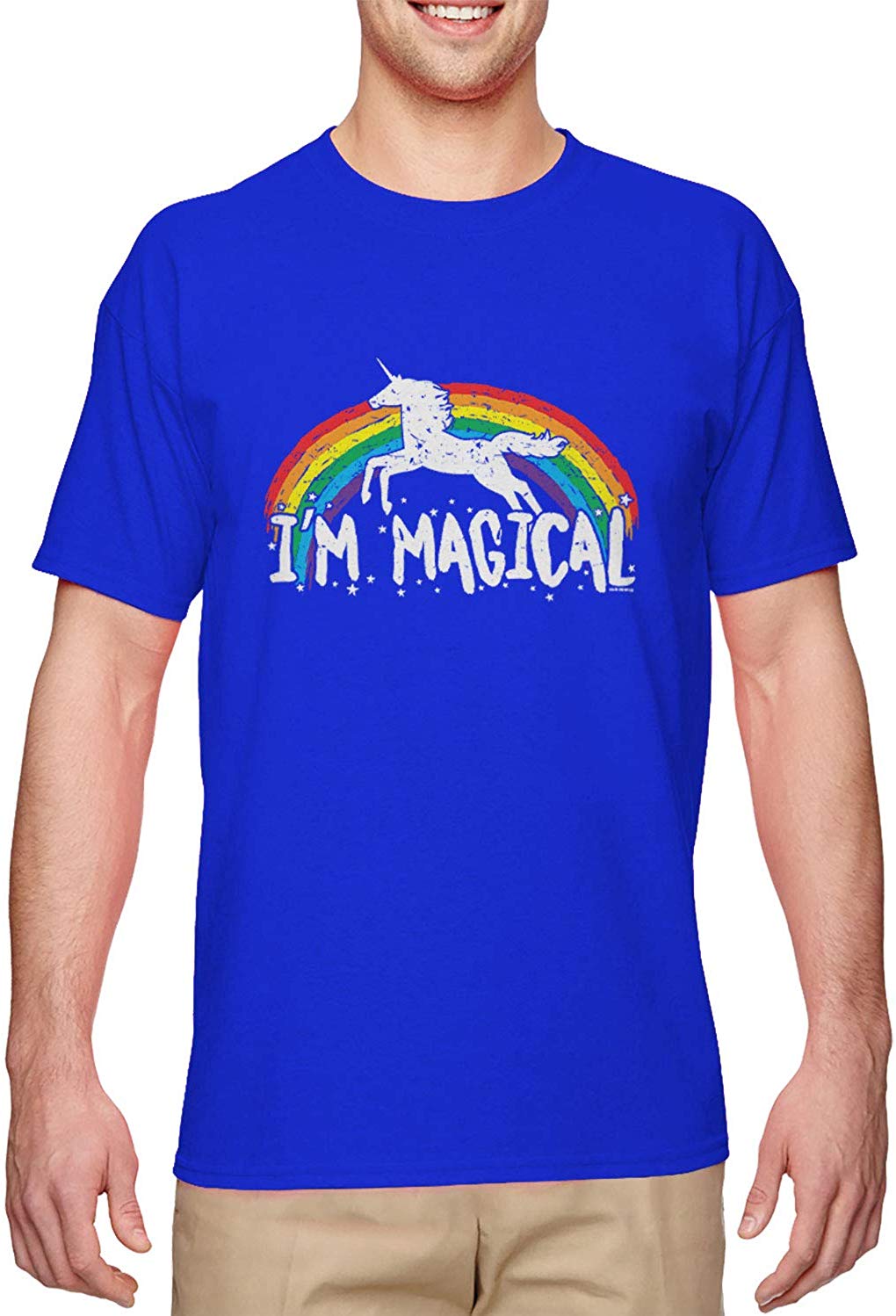 I'm Magical-Rainbow Unicorn Magic Men's Royal T-Shirts