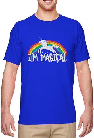 I'm Magical-Rainbow Unicorn Magic Men's Royal T-Shirts