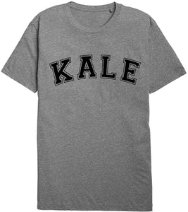 Kale Vegetarian Vegan Unisex Slogan Gray T-Shirts