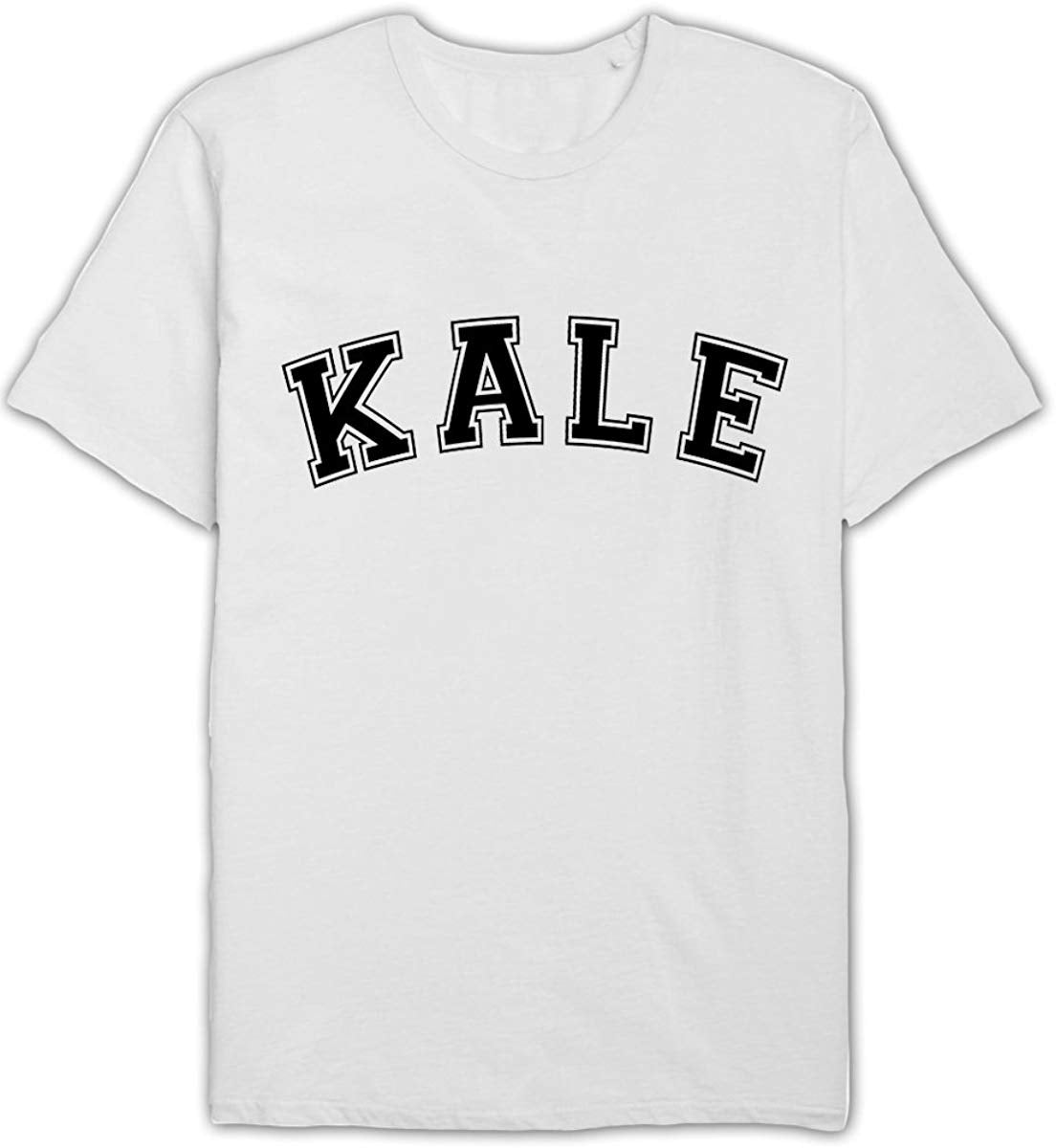 Kale Vegetarian Vegan Unisex Slogan White T-Shirts