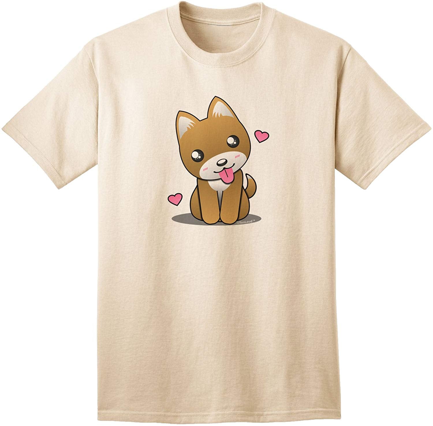 Kawaii Puppy Adult Nature T-Shirts