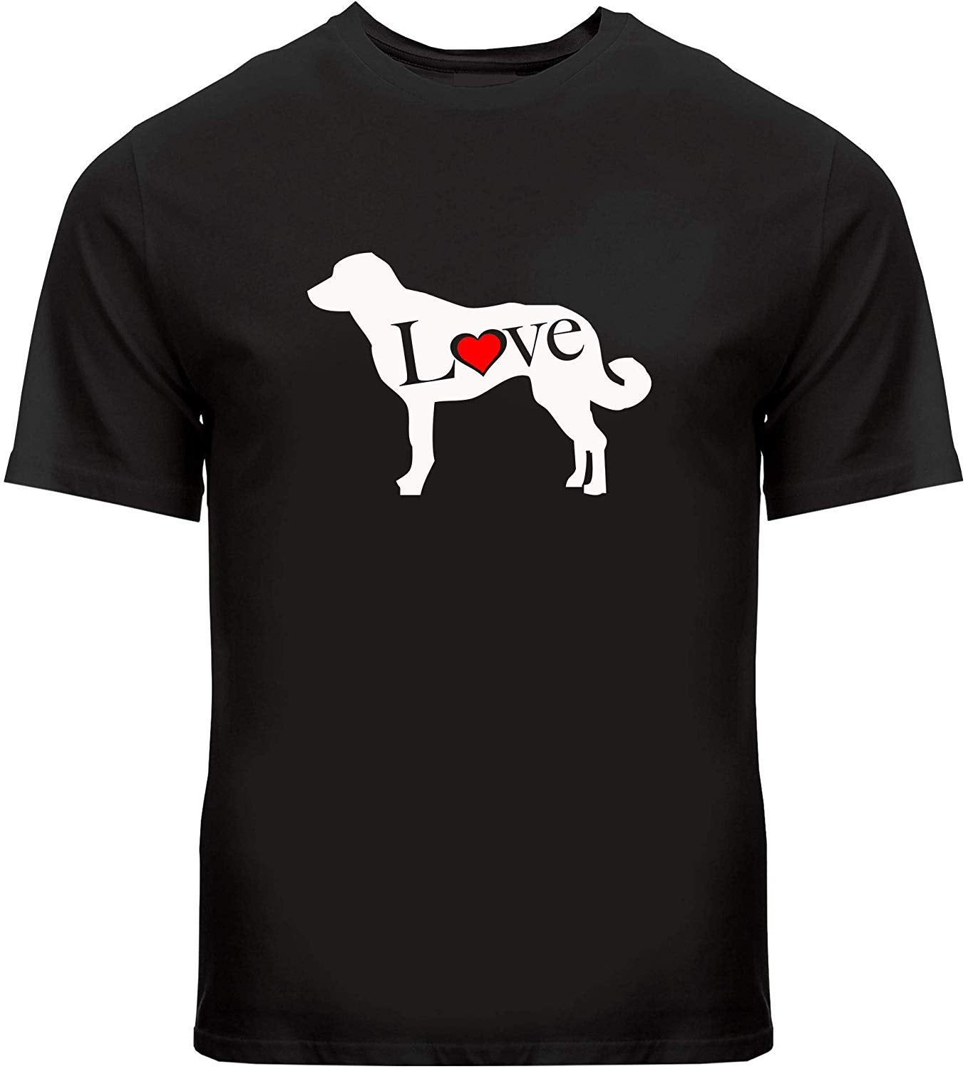 Love Turkish Shepherd Kangal Siva GD Puppy Mens Unisex Dog Lover Gift Anatolian Karabash Shepherd Black T-Shirts