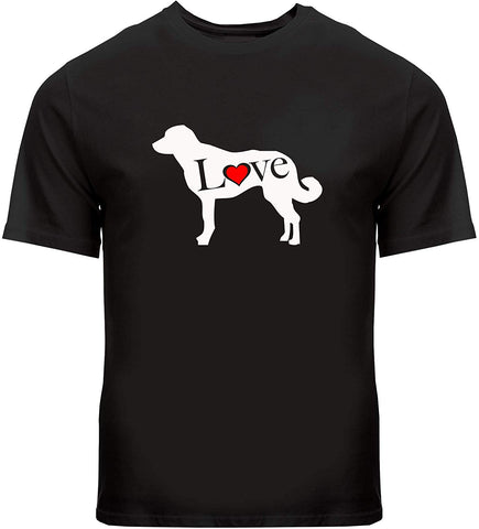 Love Turkish Shepherd Kangal Siva GD Puppy Mens Unisex Dog Lover Gift Anatolian Karabash Shepherd Black T-Shirts