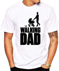 Men Slim,Fineser Mens Casual Letter The Walking DAD Printed Tops Short Sleeve Crew Neck Size White T-Shirts