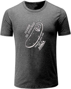 Men's Always Be Yourself Unless You Can Be A Pickle Cute Grey T-Shirts