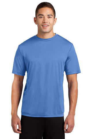 Men's Big and Tall Short Sleeve Moisture Wicking Athletic Blue T-Shirts