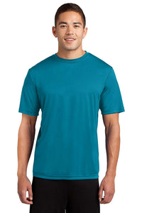 Men's Big and Tall Short Sleeve Moisture Wicking Athletic Blue T-Shirts