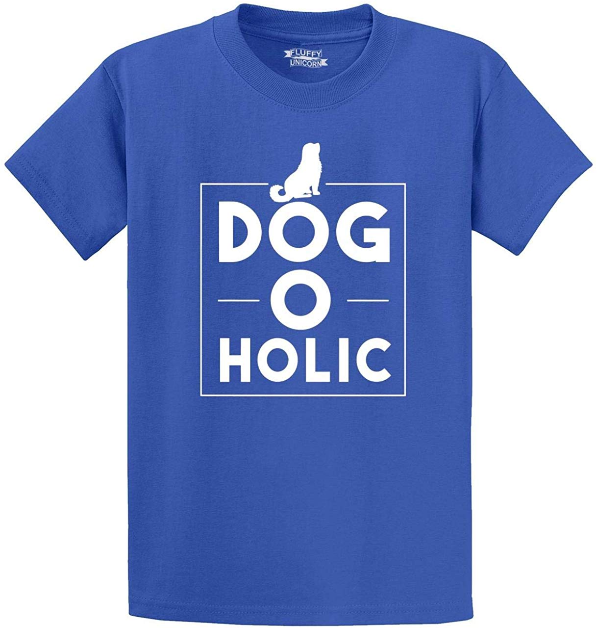 Men's Dogoholic Dog O Holic Blue T-Shirts