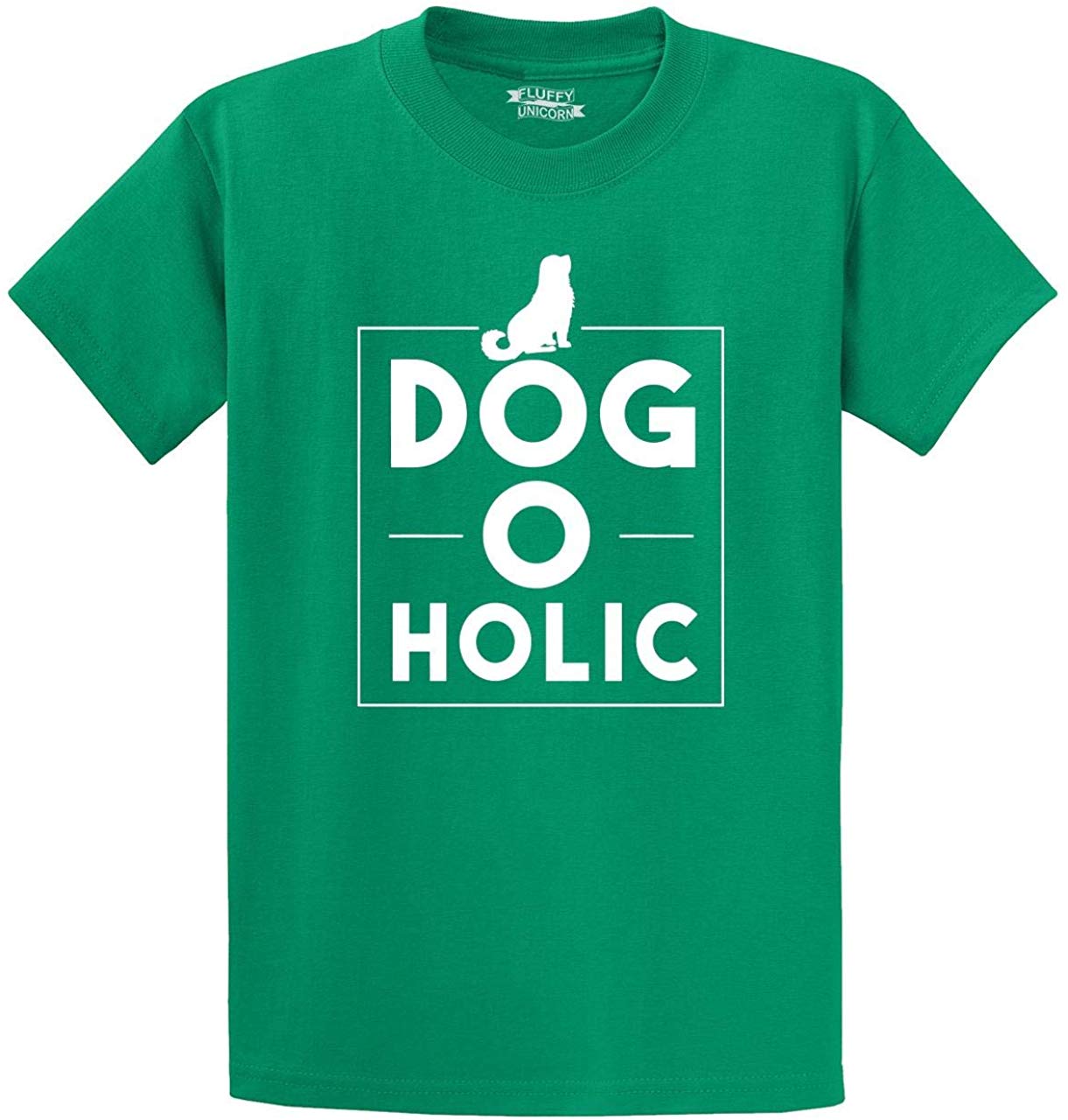 Men's Dogoholic Dog O Holic Green T-Shirts