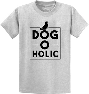 Men's Dogoholic Dog O Holic Grey T-Shirts