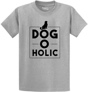 Men's Dogoholic Dog O Holic Grey T-Shirts