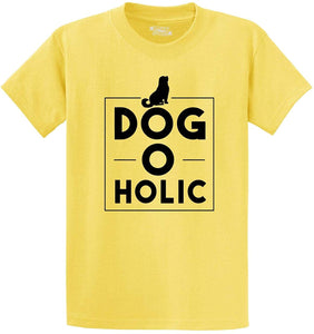 Men's Dogoholic Dog O Holic Yellow T-Shirts