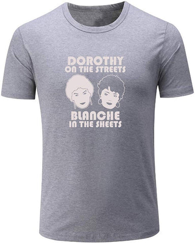 Men's Dorothy in The Streets B eets Funny Graphic Grey T-Shirts