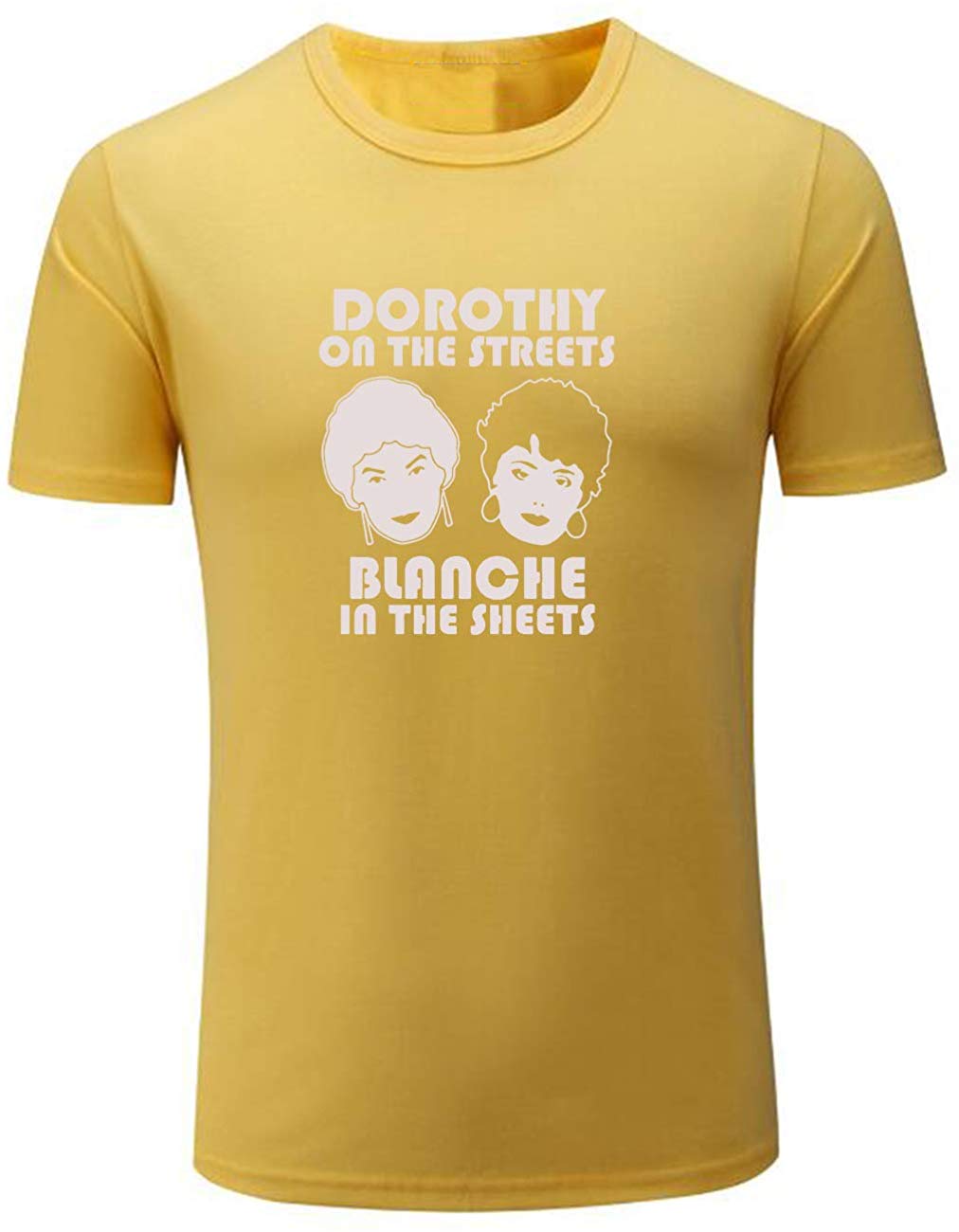 Men's Dorothy in The Streets B eets Funny Graphic Yellow T-Shirts