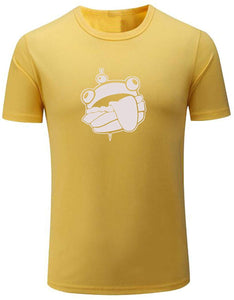 Men's Durr Burger Funny Cute Graphic Yellow T-Shirts