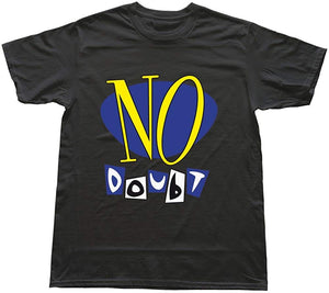 Men's Fans 100% Cotton No Doubt Black T-Shirts