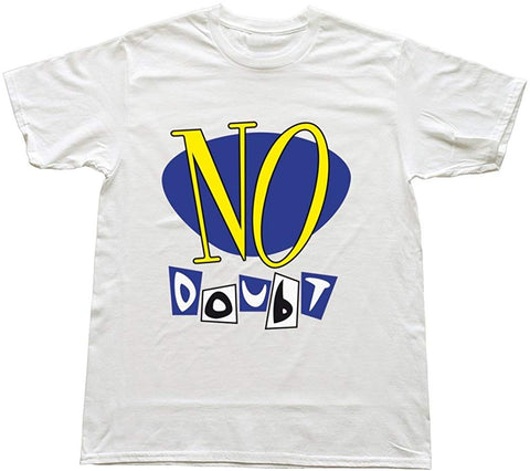 Men's Fans 100% Cotton No Doubt White T-Shirts