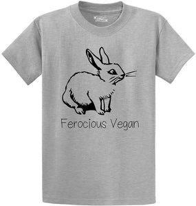 Men's Ferocious Vegan Grey T-Shirts