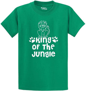 Men's King of The Jungle Green T-Shirts