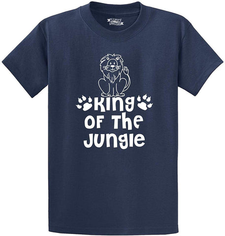 Men's King of The Jungle Navy T-Shirts