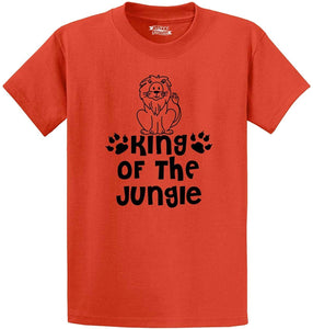 Men's King of The Jungle Orange T-Shirts