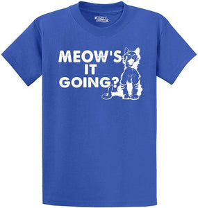 Men's Meows It Going Blue T-Shirts