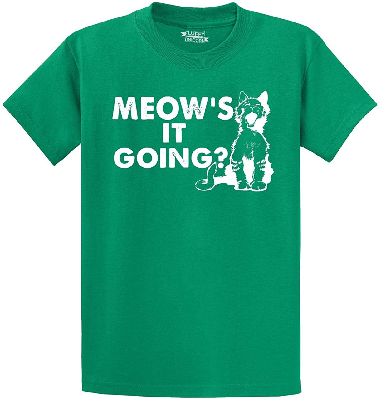 Men's Meows It Going Green T-Shirts